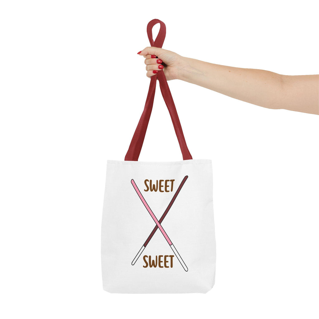 The Chocolate Hippo Tote Sweet On Sweet - Can Personalize!