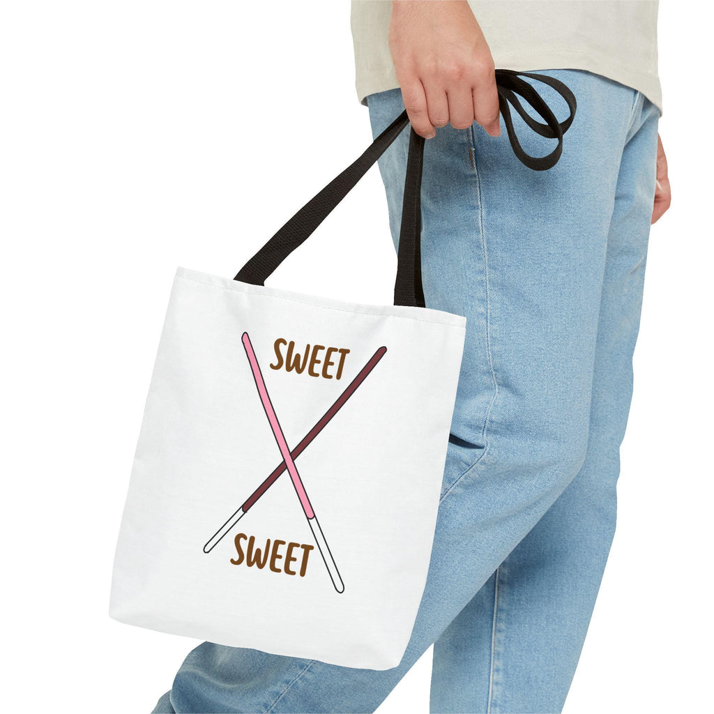 The Chocolate Hippo Tote Sweet On Sweet - Can Personalize!
