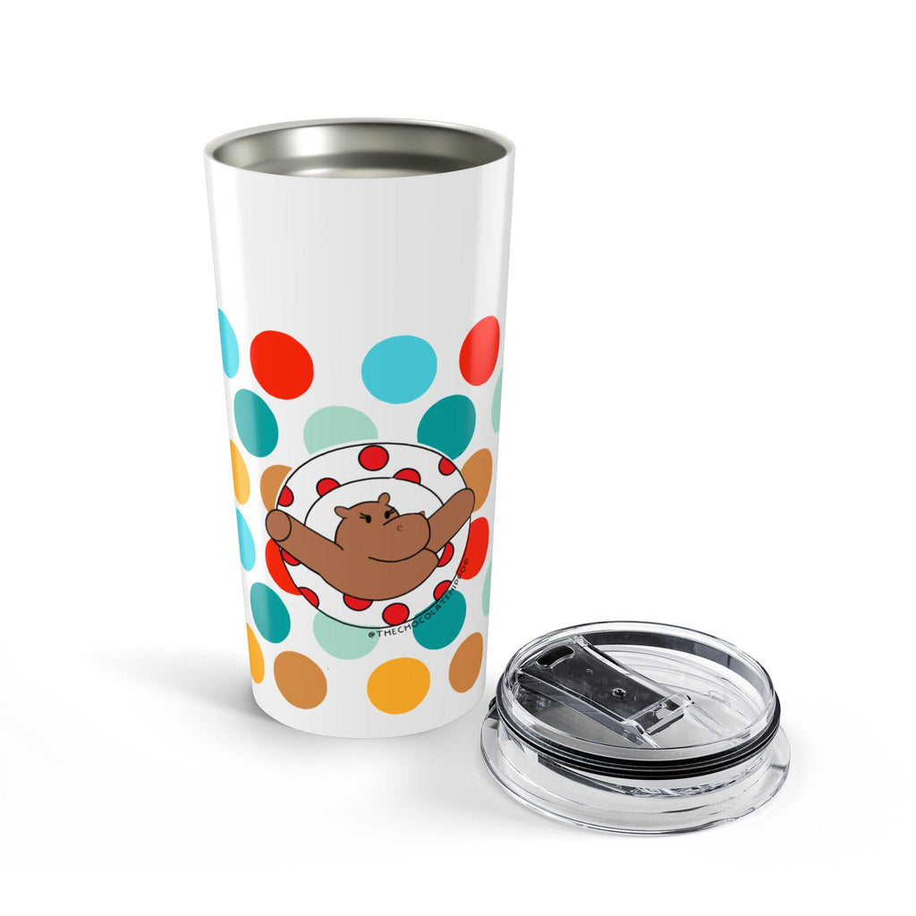 The Chocolate Hippo Tumbler 20oz - You Can Personalize