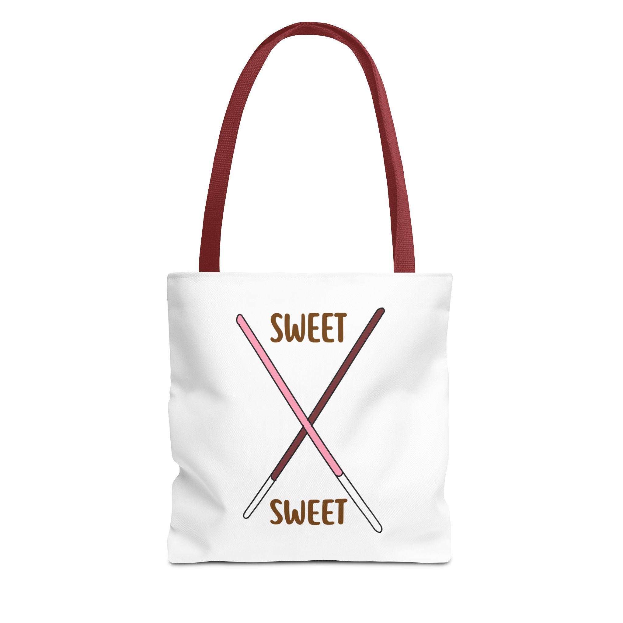 The Chocolate Hippo Tote Sweet On Sweet - Can Personalize!