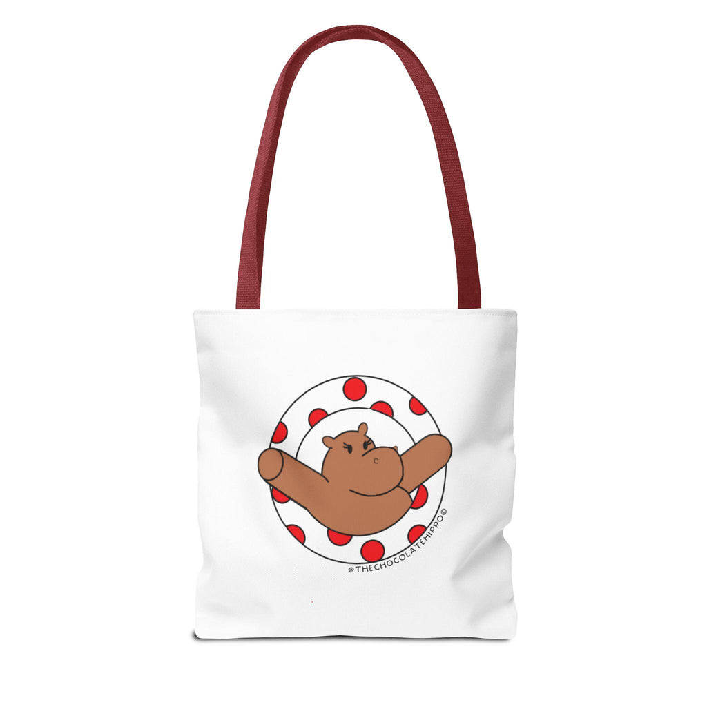 The Chocolate Hippo Deluxe Tote Sweet On Sweet