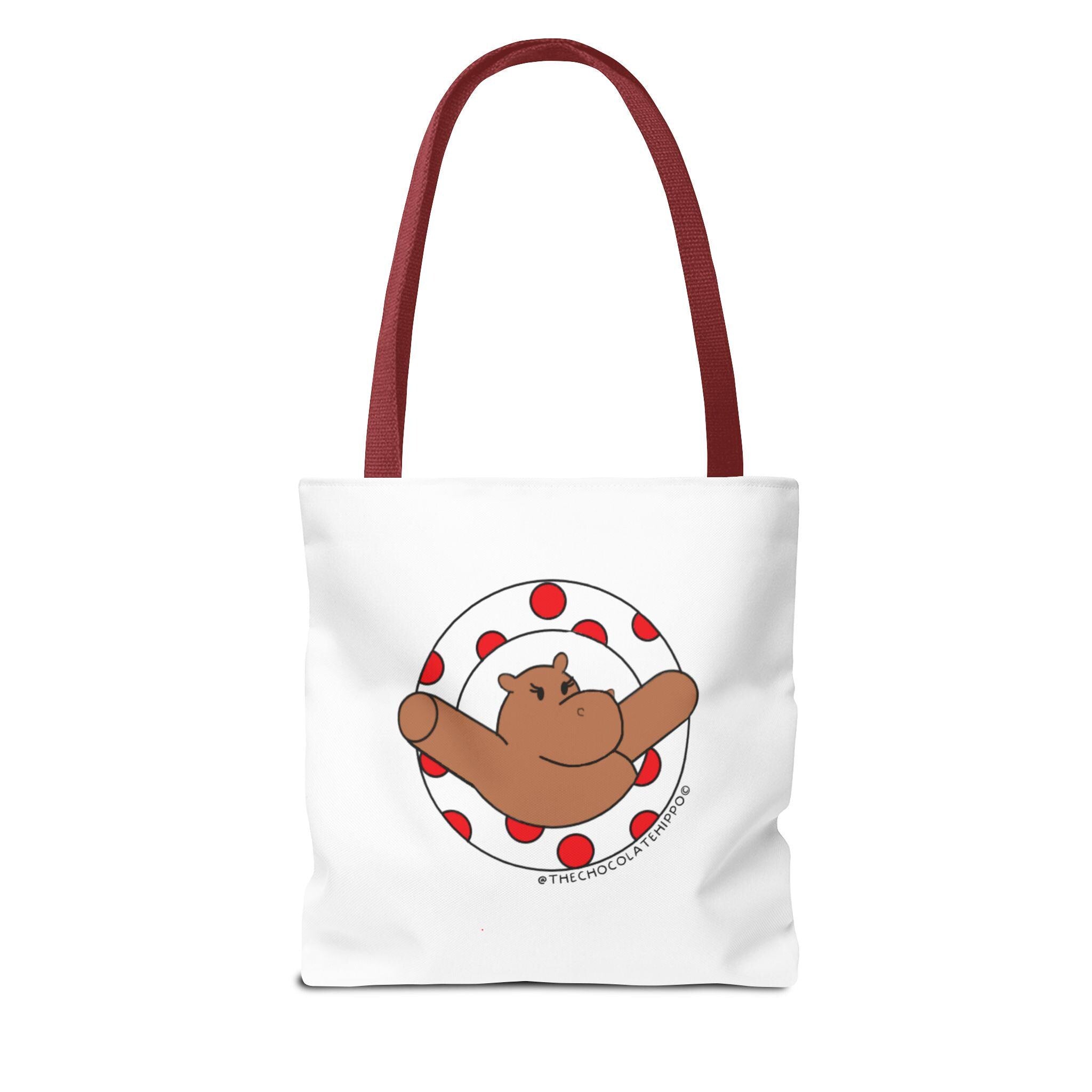 The Chocolate Hippo Deluxe Tote Sweet On Sweet