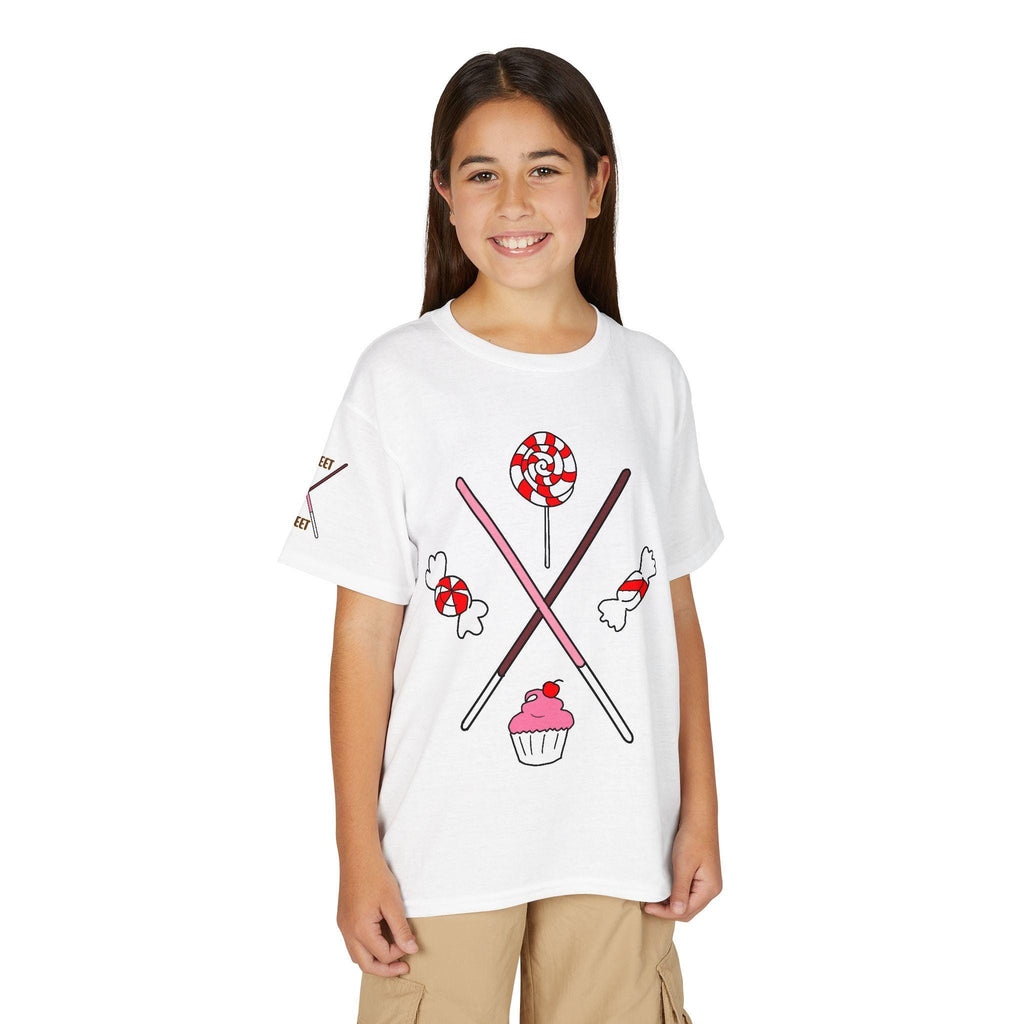 Sweet On Sweet Kids Tee Dry Blend Front Design - Can Personalize!