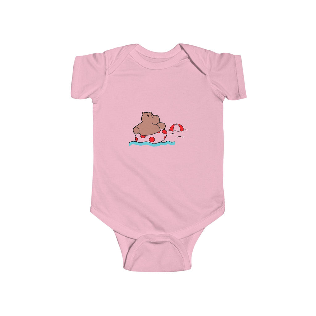 Summer Fun Infant Bodysuit Front & Back Design - Can Personalize!