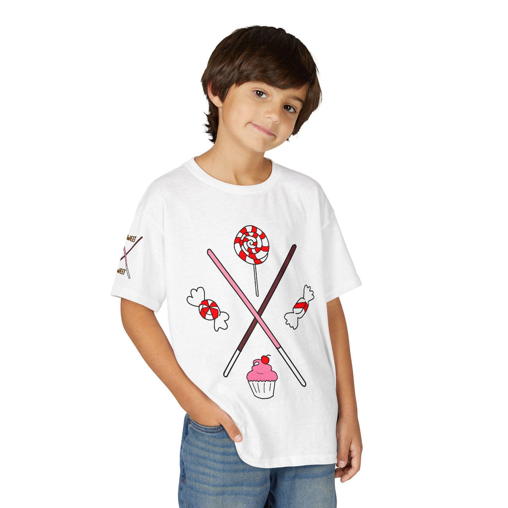 Sweet On Sweet Kids Tee Dry Blend Front Design - Can Personalize!