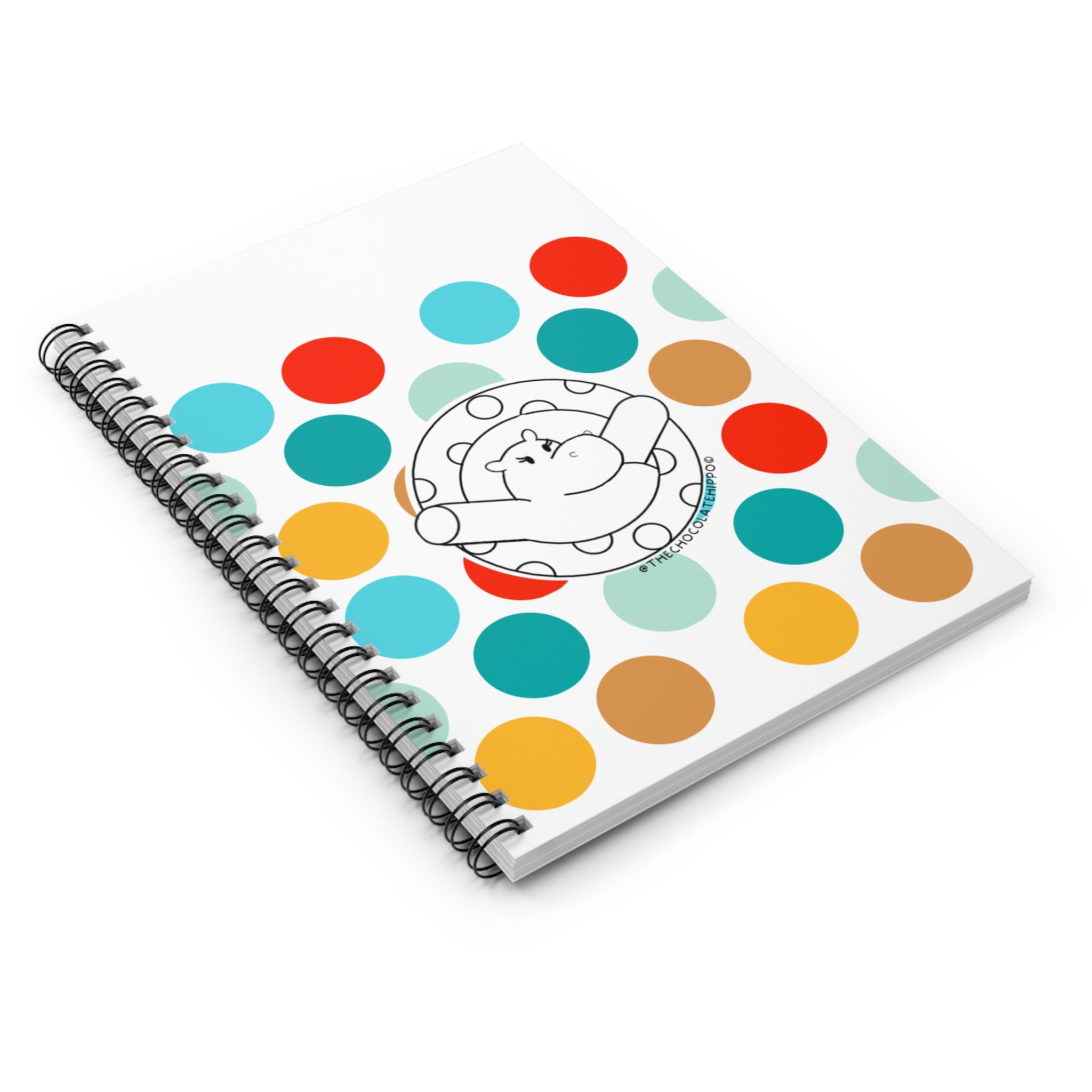 Chocolate Hippo Notebook - You Can Personalize!