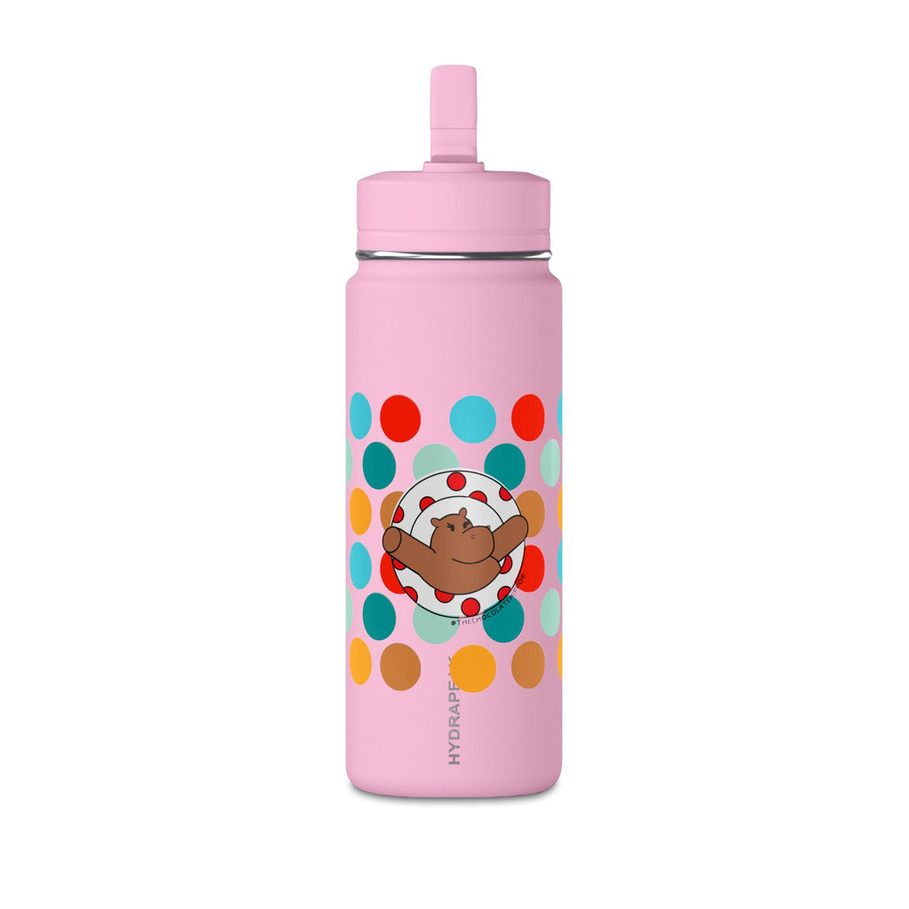The Chocolate Hippo Mini Water Bottle, 20oz - You Can Personalize!