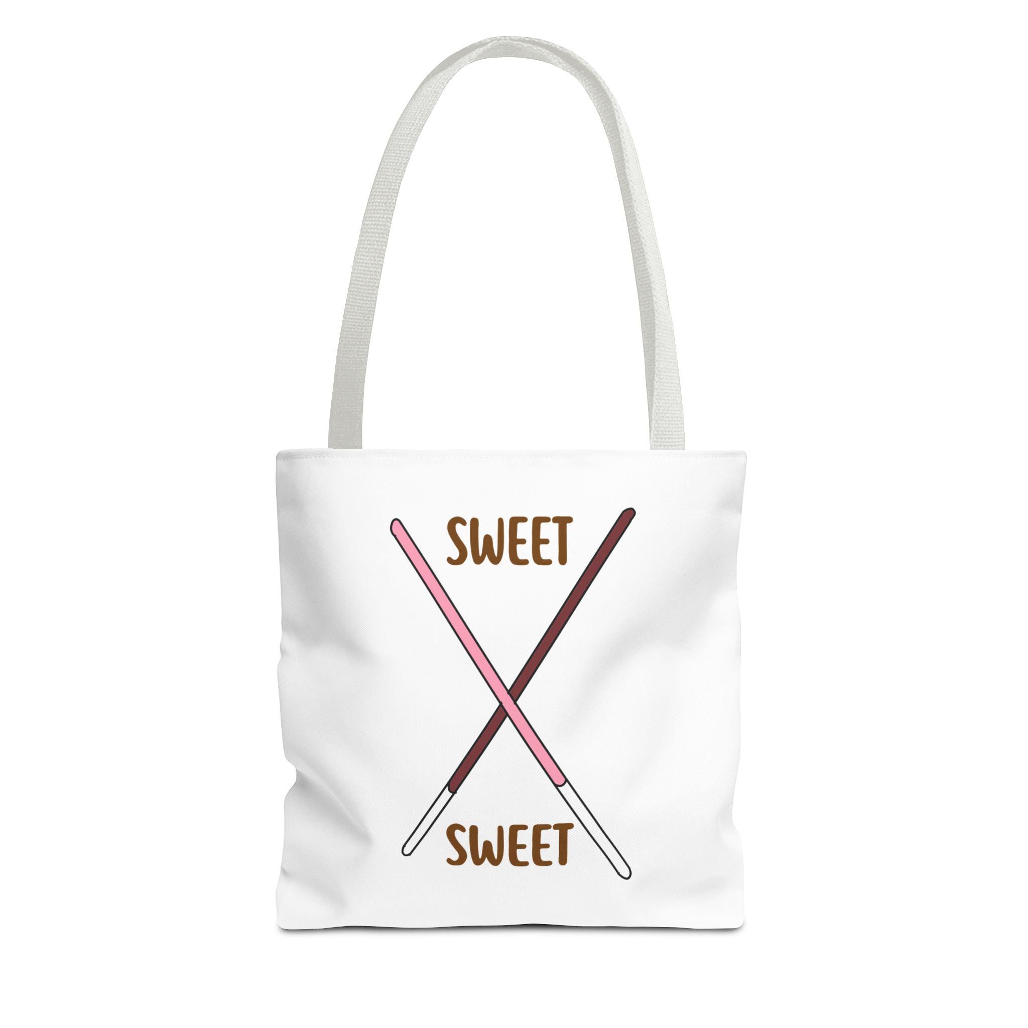 The Chocolate Hippo Tote Sweet On Sweet - Can Personalize!