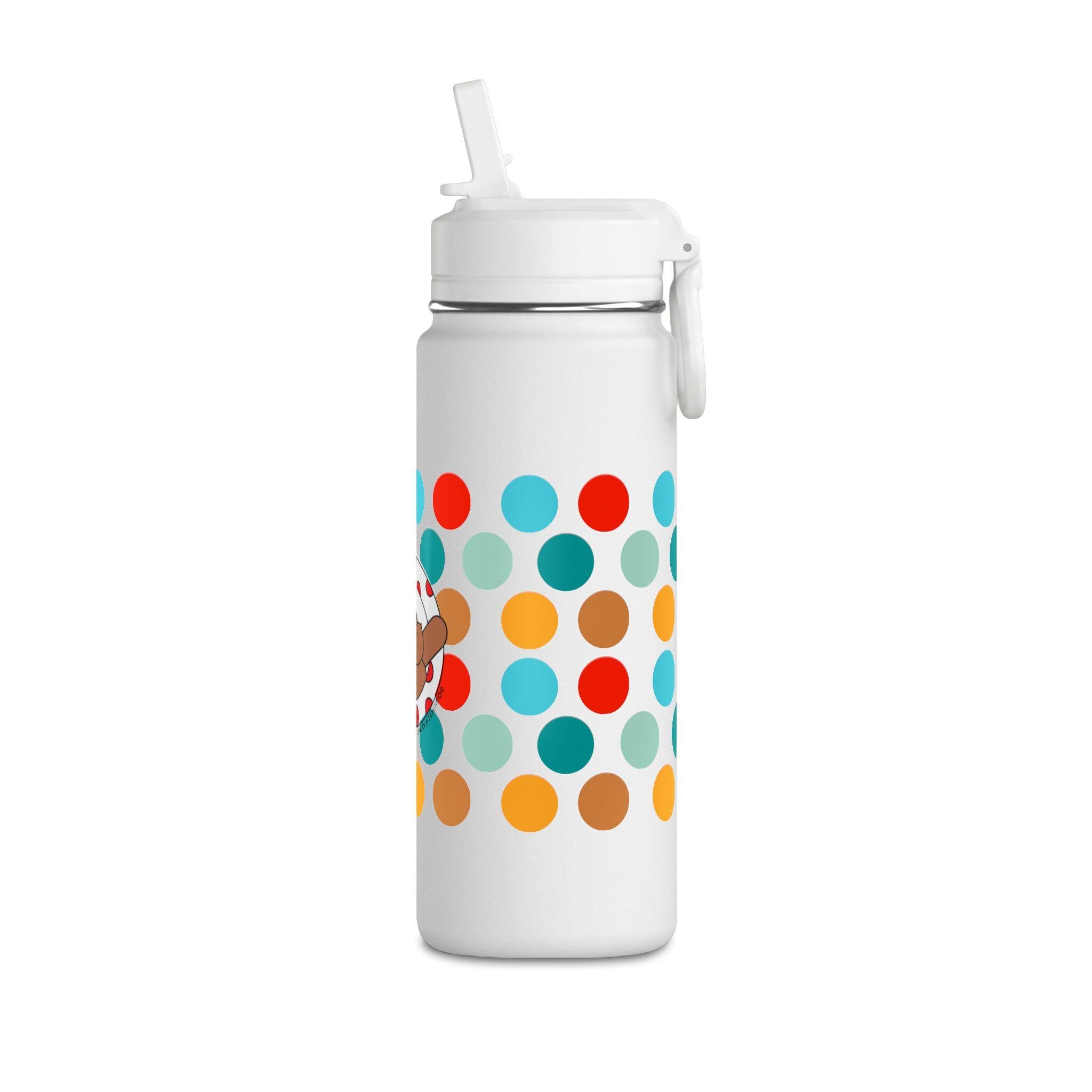 The Chocolate Hippo Mini Water Bottle, 20oz - You Can Personalize!