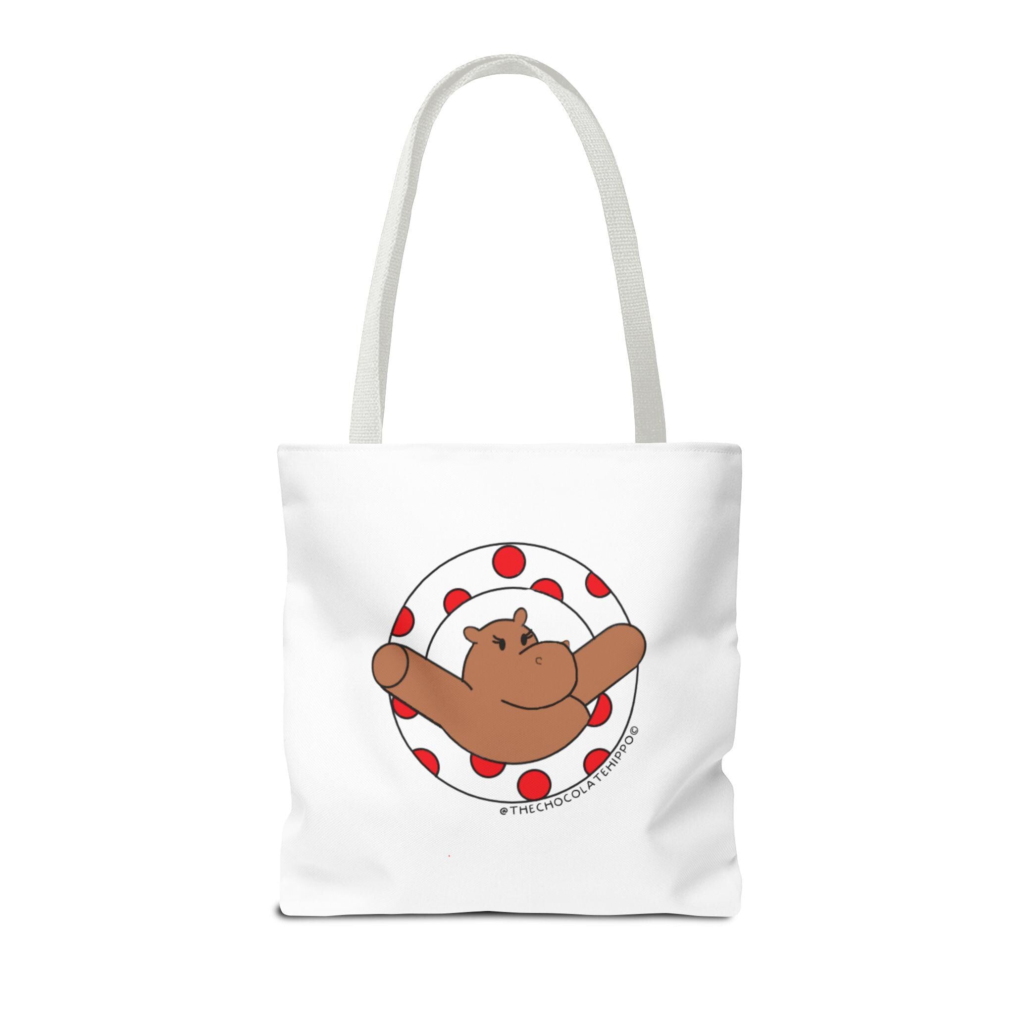 The Chocolate Hippo Deluxe Tote Sweet On Sweet