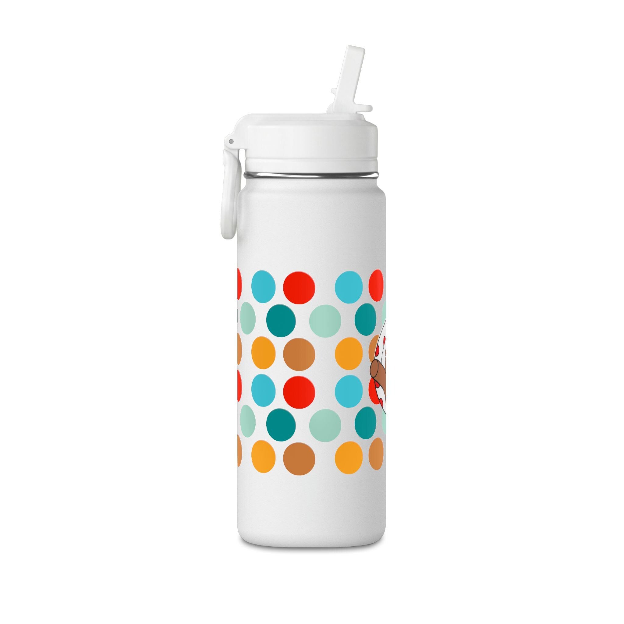 The Chocolate Hippo Mini Water Bottle, 20oz - You Can Personalize!