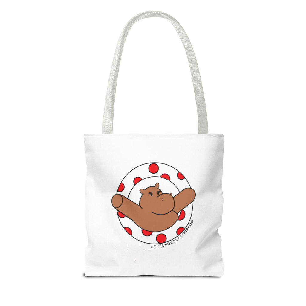 The Chocolate Hippo Deluxe Tote Sweet On Sweet