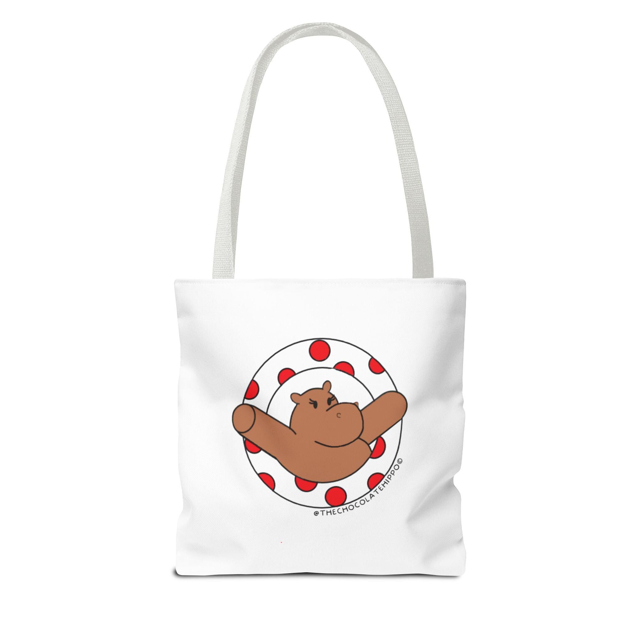 The Chocolate Hippo Deluxe Tote Sweet On Sweet