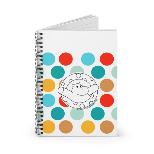 Chocolate Hippo Notebook - You Can Personalize!