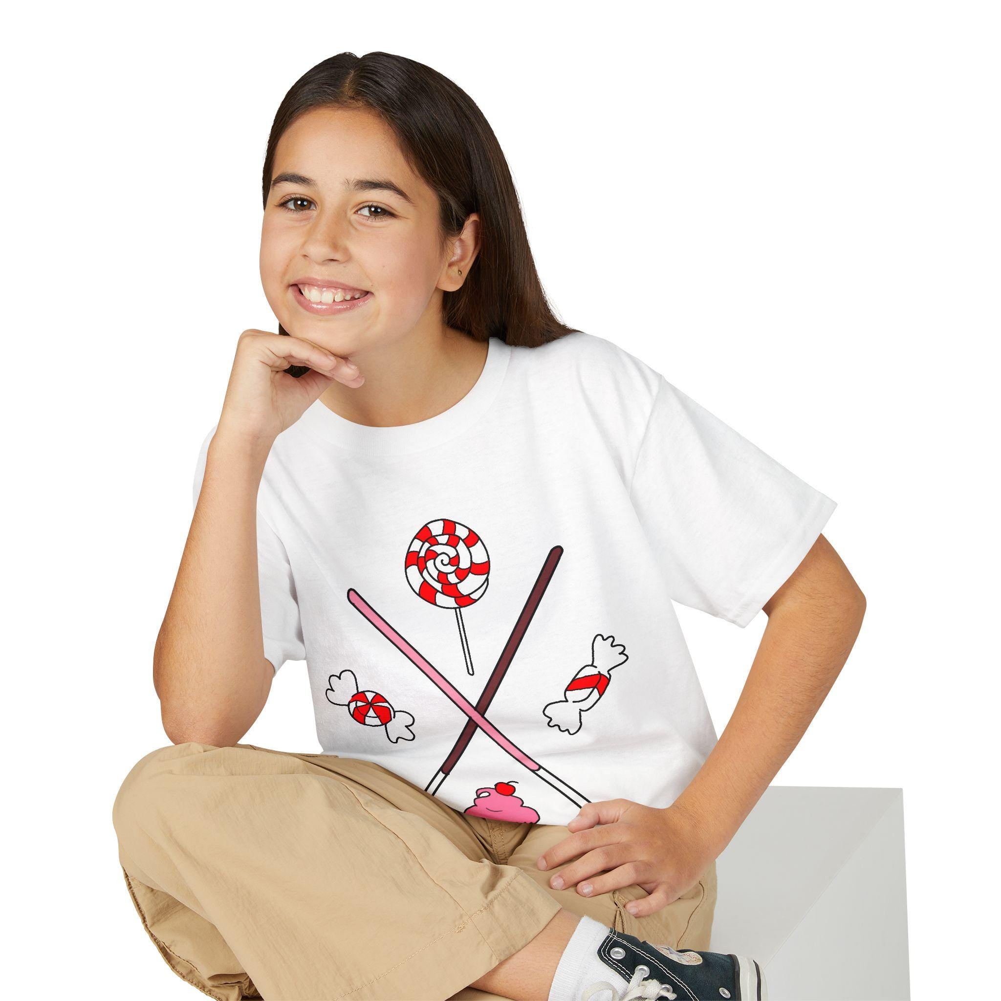 Sweet On Sweet Kids Tee Dry Blend Front Design - Can Personalize!