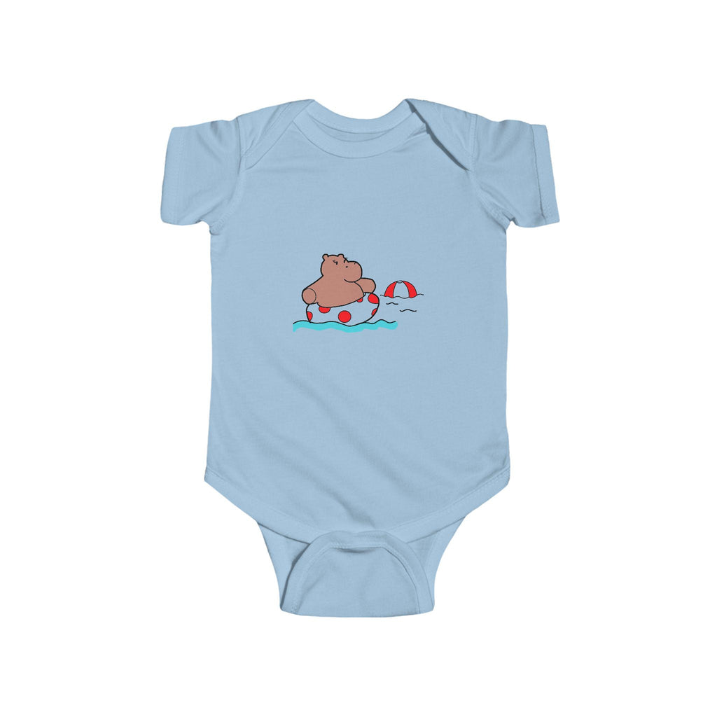 Summer Fun Infant Bodysuit Front & Back Design - Can Personalize!