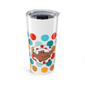The Chocolate Hippo Tumbler 20oz - You Can Personalize